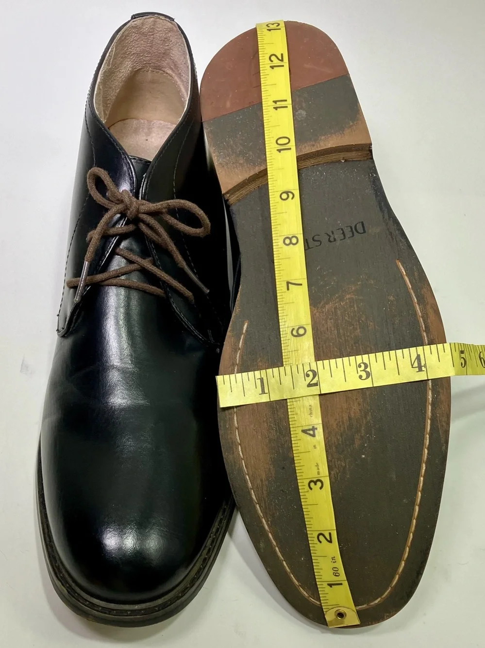 Deer Stags Dark Brown Seattle Lace Up Dress Business Shoes Men’s Sz 12 M